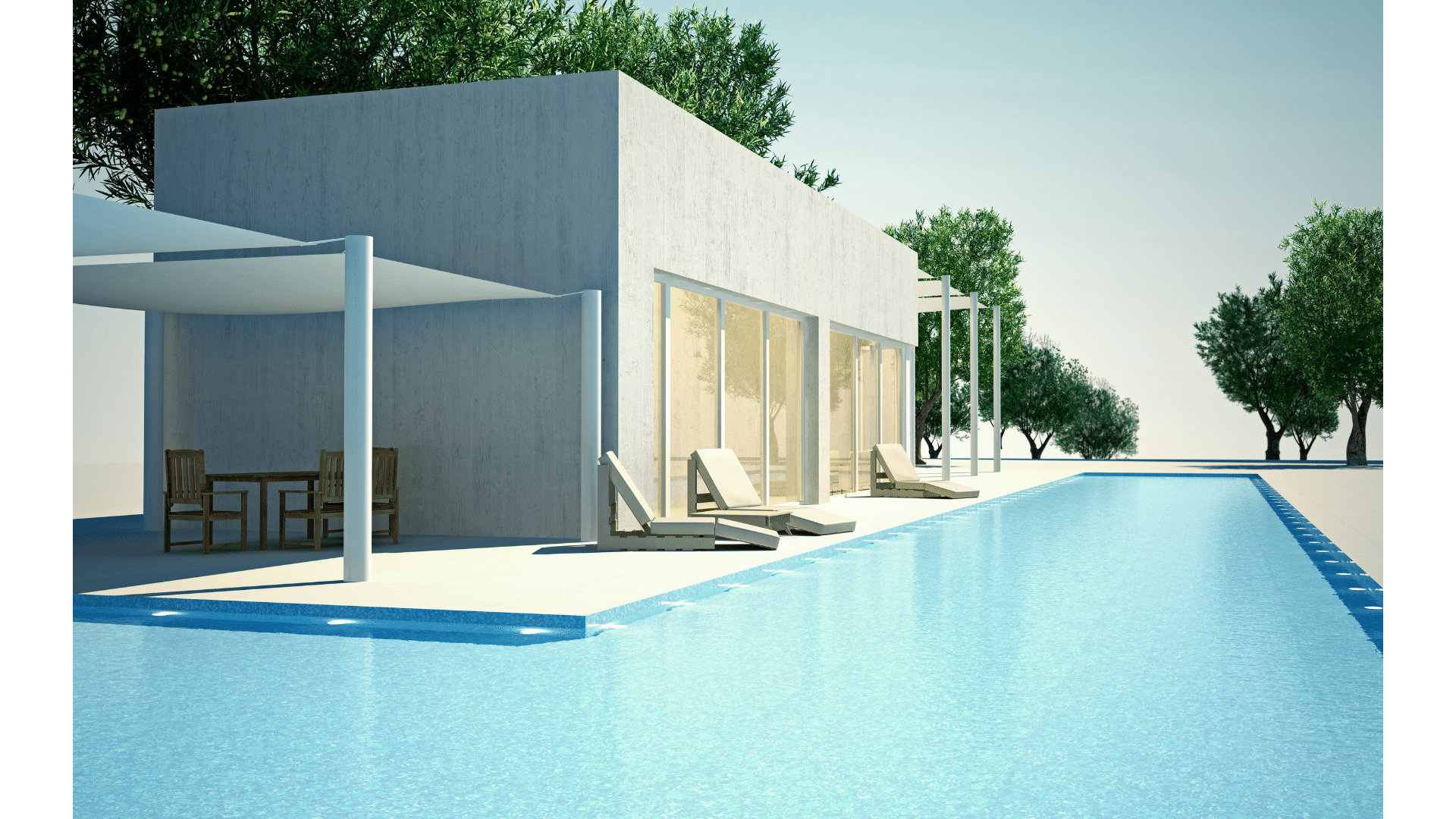 Luxury pool renovation in Miami